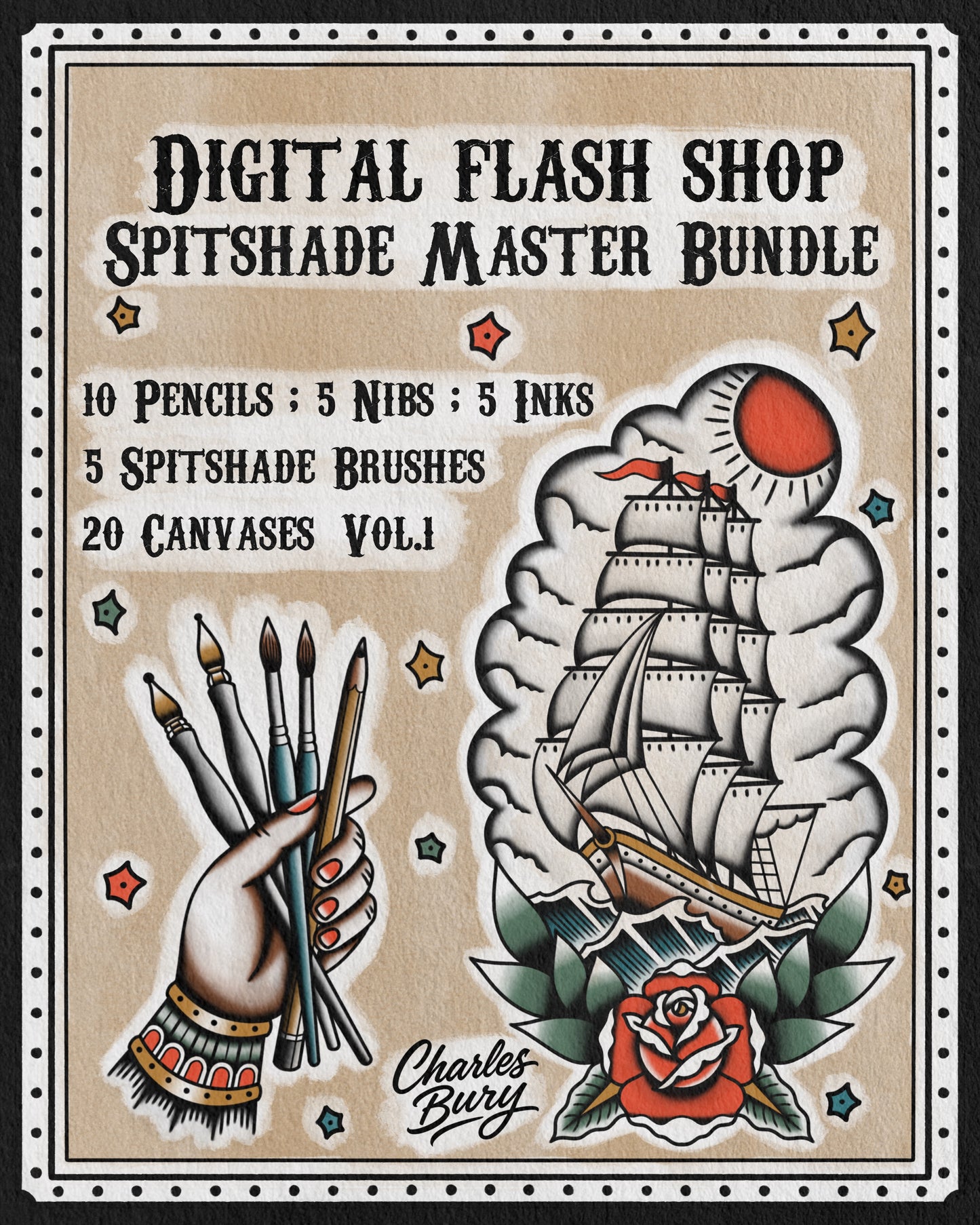Charles Bury’s Spitshade Master Bundle